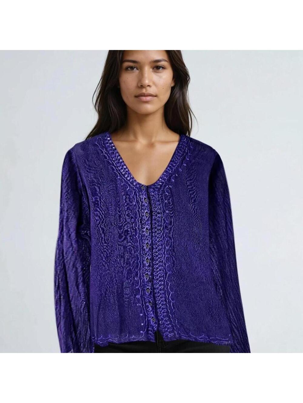 Women's Purple Blous